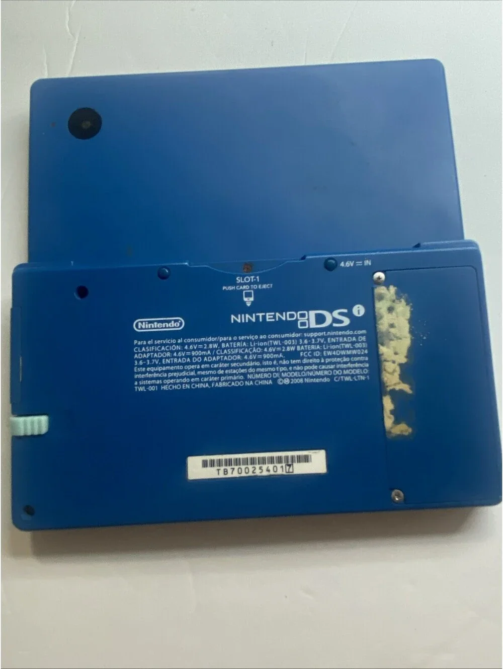 Nintendo DSI Handheld System Midnight Turns On With Stylus Read Description